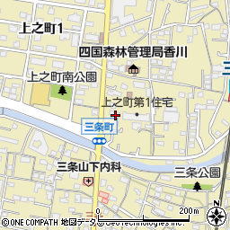 香川県高松市上之町2丁目15-26周辺の地図