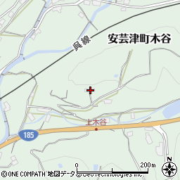 広島県東広島市安芸津町木谷3671周辺の地図