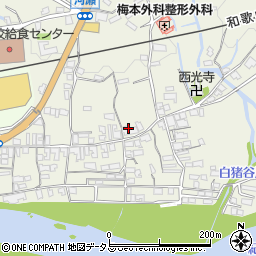 和歌山県橋本市隅田町（河瀬）周辺の地図