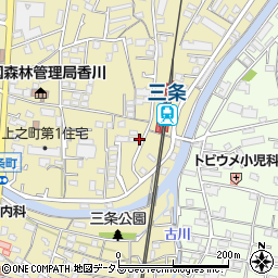 香川県高松市上之町2丁目11-5周辺の地図