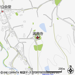 満泉寺周辺の地図