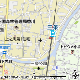 香川県高松市上之町2丁目11-31周辺の地図