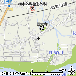 和歌山県橋本市隅田町河瀬57周辺の地図
