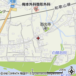 和歌山県橋本市隅田町河瀬60周辺の地図