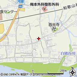 和歌山県橋本市隅田町河瀬304周辺の地図