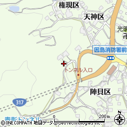 広島県尾道市因島中庄町2692周辺の地図