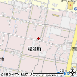 香川県高松市松並町962-6周辺の地図