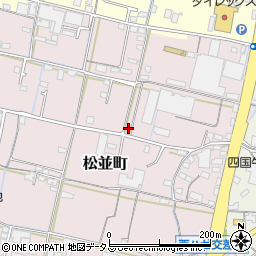 香川県高松市松並町960-1周辺の地図