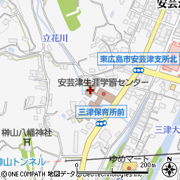 安芸津文化福祉センター周辺の地図