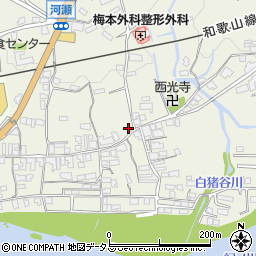 和歌山県橋本市隅田町河瀬305周辺の地図