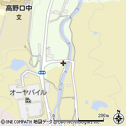 和歌山県橋本市高野口町田原2周辺の地図