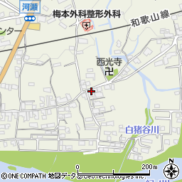 和歌山県橋本市隅田町河瀬59周辺の地図