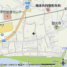 和歌山県橋本市隅田町河瀬258周辺の地図