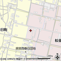 香川県高松市松並町830-1周辺の地図