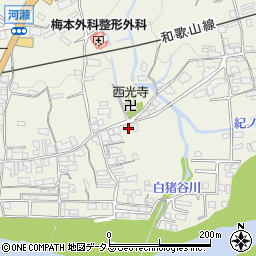 和歌山県橋本市隅田町河瀬54周辺の地図