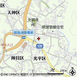 広島県尾道市因島中庄町1337周辺の地図