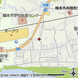 和歌山県橋本市隅田町河瀬249周辺の地図