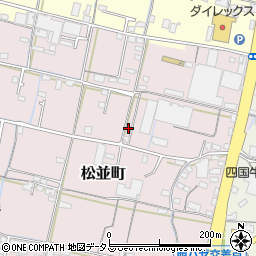 香川県高松市松並町960-4周辺の地図
