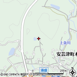 広島県東広島市安芸津町木谷260周辺の地図