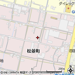 香川県高松市松並町962-8周辺の地図