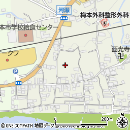 和歌山県橋本市隅田町河瀬262周辺の地図