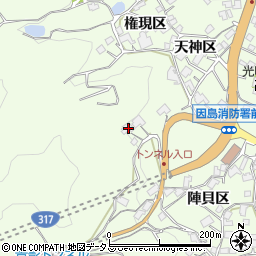 広島県尾道市因島中庄町2693周辺の地図