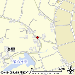 兵庫県南あわじ市湊里387-1周辺の地図
