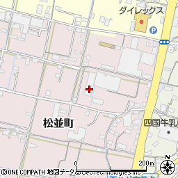 香川県高松市松並町956-1周辺の地図
