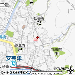 広島県東広島市安芸津町三津3715周辺の地図