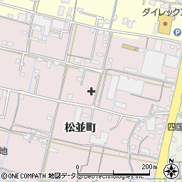 香川県高松市松並町962-9周辺の地図