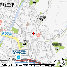 広島県東広島市安芸津町三津3714周辺の地図