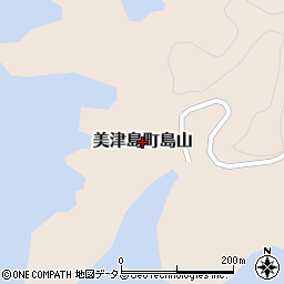 長崎県対馬市美津島町島山周辺の地図