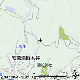 広島県東広島市安芸津町木谷471周辺の地図