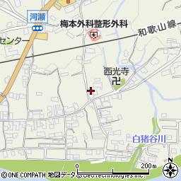 和歌山県橋本市隅田町河瀬309周辺の地図