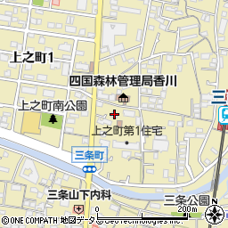 香川県高松市上之町2丁目15-6周辺の地図