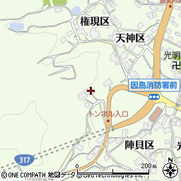 広島県尾道市因島中庄町2689周辺の地図