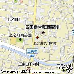 香川県高松市上之町2丁目15-32周辺の地図