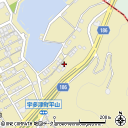 香川県綾歌郡宇多津町平山2705周辺の地図