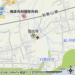 和歌山県橋本市隅田町河瀬14周辺の地図