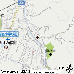 広島県竹原市吉名町379周辺の地図