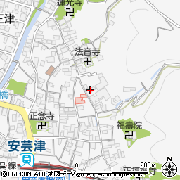 広島県東広島市安芸津町三津3732周辺の地図