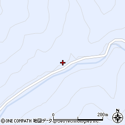 奈良県吉野郡黒滝村脇川180周辺の地図