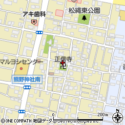 正信寺周辺の地図
