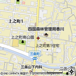 香川県高松市上之町2丁目15-33周辺の地図
