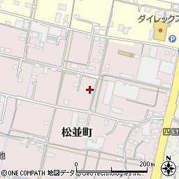 香川県高松市松並町962-12周辺の地図