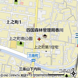 香川県高松市上之町2丁目15-3周辺の地図