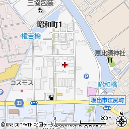 レジデンス昭和町３周辺の地図
