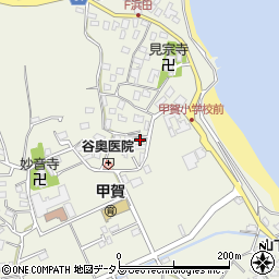 鳥羽警察署　甲賀警察官駐在所周辺の地図