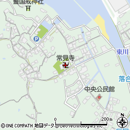 常見寺周辺の地図