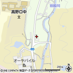 和歌山県橋本市高野口町田原6周辺の地図